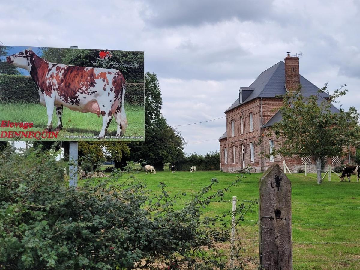 Chambre Chez L'Habitant 2 Biville-la-Baignarde エクステリア 写真